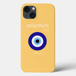 Mykonos Muse, geel iPhone 13 Hoesje