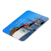 Mykonos Photo Magnet Magneet (Linkerzijde)
