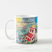 Mykonos Sunset cup Koffiemok (Links)