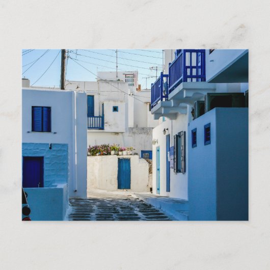 Mykonos Town Briefkaart (Voorkant)