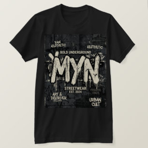 MYN Underground Streetwear Grafische T-shirt
