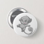 Mynci Silver Ronde Button 5,7 Cm (Voorkant /achterkant)