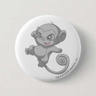 Mynci Silver Ronde Button 5,7 Cm