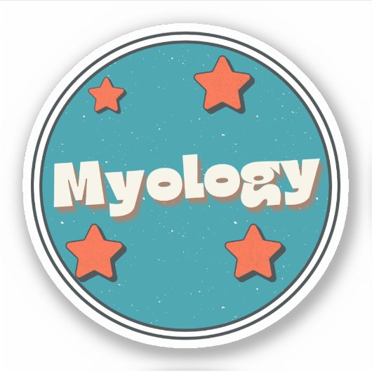 Myologie Sticker (Voorkant)
