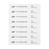 Myotonic Goat Your Boerderij Name Wrap Around (Vel)