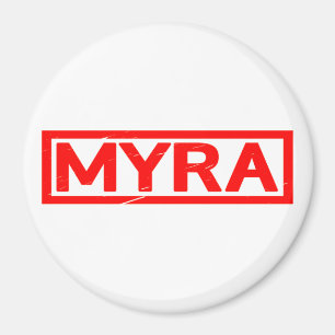 Myra Stamp Magneet