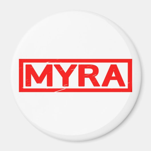 Myra Stamp Magneet (Voorkant)