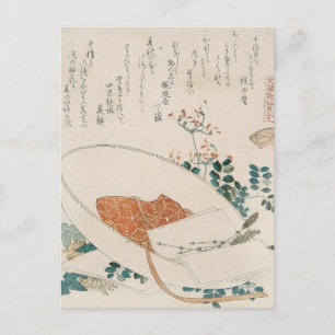 Myriad Grasses Shell door Hokusai Briefkaart