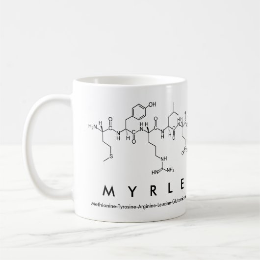 Myrle peptide nom mug (Gauche)