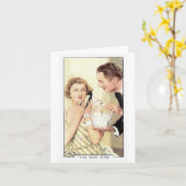 Myrna Loy Thin Man Kaart (Gele Bloem)