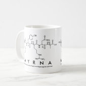 Myrna peptide nom mug (Devant gauche)