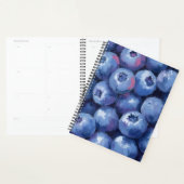 Myrtilles | Aquarelle de fruits peints (Devant avec enveloppe)