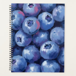 Myrtilles   Aquarelle de fruits peints
