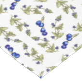 myrtilles sur la nappe de vigne (Angle)