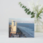 Myrtle Beach 2nd Avenue Pier Briefkaart (Staand voorkant)