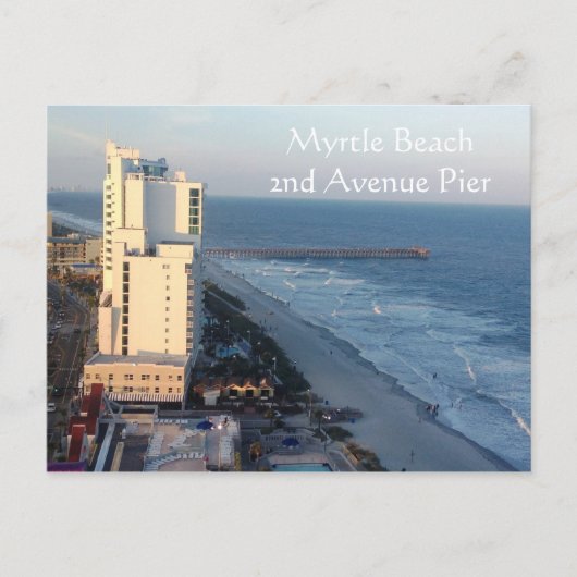 Myrtle Beach 2nd Avenue Pier Briefkaart (Voorkant)