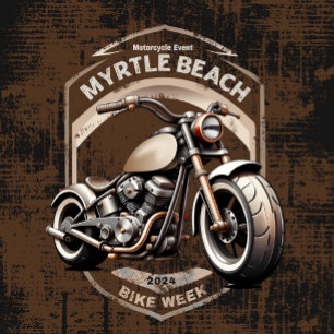 Myrtle Beach Bike Week Voorjaarsrally 2024 T-shirt