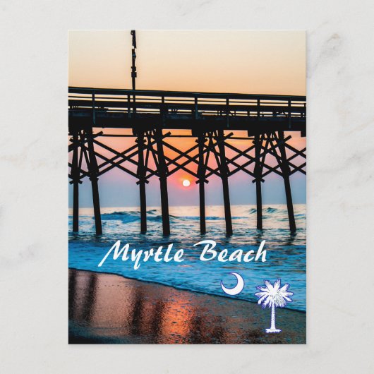 Myrtle Beach Briefkaart (Voorkant)