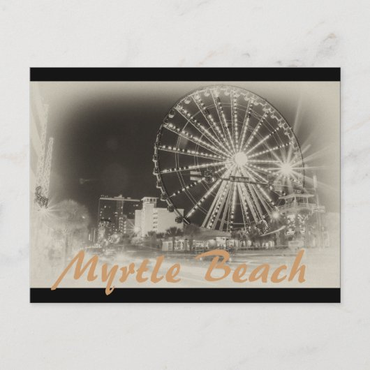 Myrtle Beach Briefkaart (Voorkant)