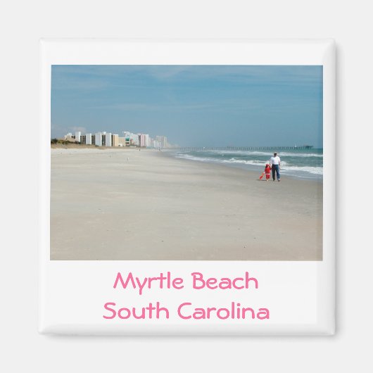 Myrtle Beach, Caroline du Sud - aimant (Devant)