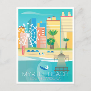 Myrtle Beach, Caroline du Sud Carte postale