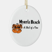 Myrtle Beach Crab Keramisch Ornament (Rechts)