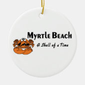 Myrtle Beach Crab Keramisch Ornament (Voorkant)