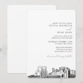 Myrtle Beach Destination Mariage Invitation (Devant / Derrière)