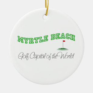 Myrtle Beach - Golf Capital of the World Keramisch Ornament