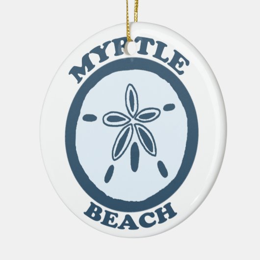 Myrtle Beach. Keramisch Ornament (Links)