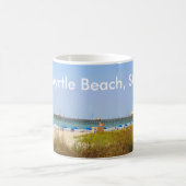 Myrtle Beach, pilier de scène de plage de tasse de (Centre)
