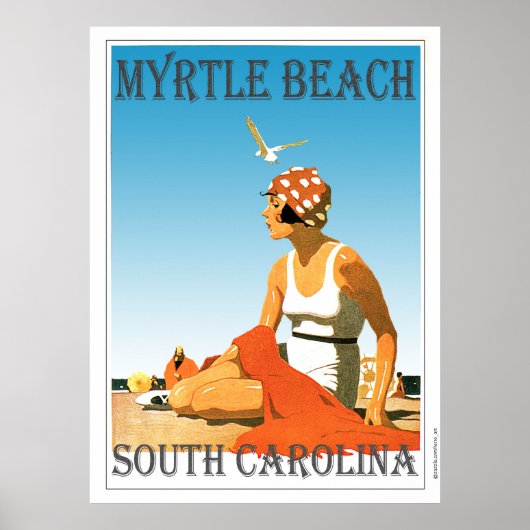  Myrtle Beach Poster (Voorkant)