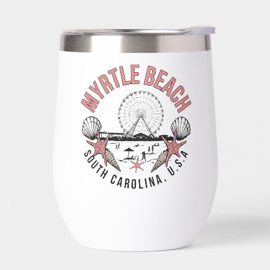 Myrtle Beach Retro Vignette (Gauche)