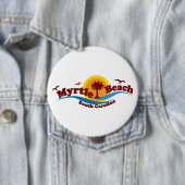 Myrtle Beach. Ronde Button 4,0 Cm (In situ)