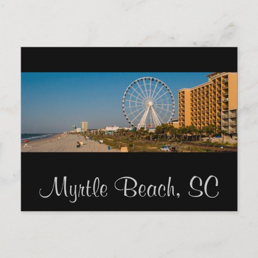 Myrtle Beach SC Briefkaart (Voorkant)