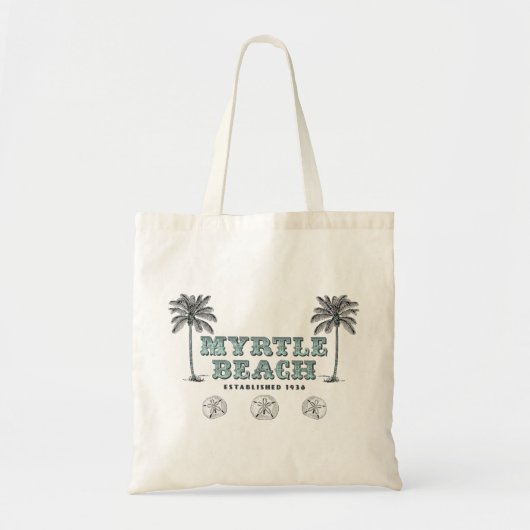  Myrtle Beach SC Est 1938 Canvas tas (Voorkant)