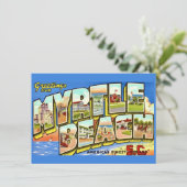 Myrtle Beach SC Moving Faire-part (Debout devant)