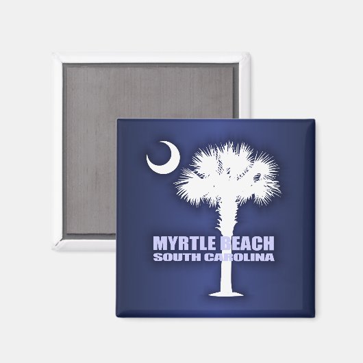 Myrtle Beach SC (P&C) Magneet (Voorkant / Achterkant)