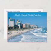 Myrtle Beach SC Post Card Briefkaart (Voorkant / Achterkant)