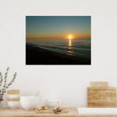 Myrtle Beach, SC Sunrise Poster (Keuken)