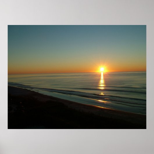 Myrtle Beach, SC Sunrise Poster (Voorkant)