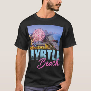 Myrtle Beach Skyrad Ferris Wheel Cute Love South T-shirt