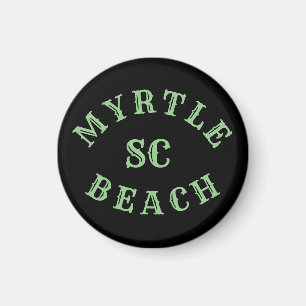 Myrtle Beach, South Carolina Button Magneet