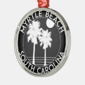 Myrtle Beach South Carolina Metalen Ornament (Links)