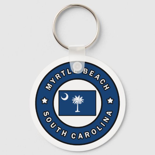 Myrtle Beach South Carolina Sleutelhanger (Voorkant)