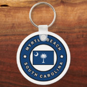 Myrtle Beach South Carolina Sleutelhanger (Voorkant)