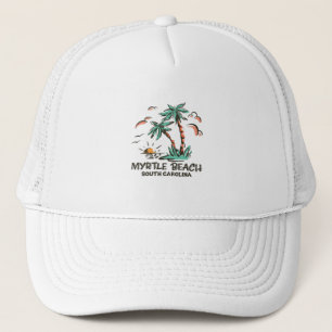 Myrtle Beach - South Carolina - Sunset Trucker Pet