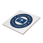 Myrtle Beach South Carolina Tegeltje (Zijkant)