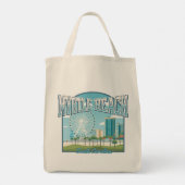 Myrtle Beach, South Carolina Tote Bag (Achterkant)