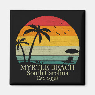 Myrtle Beach South Carolina uit vroeger tijden Magneet